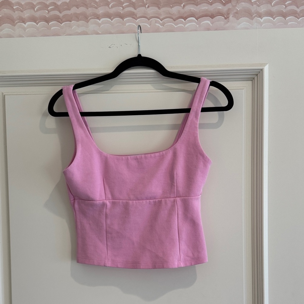 Zara Pink Crop Top